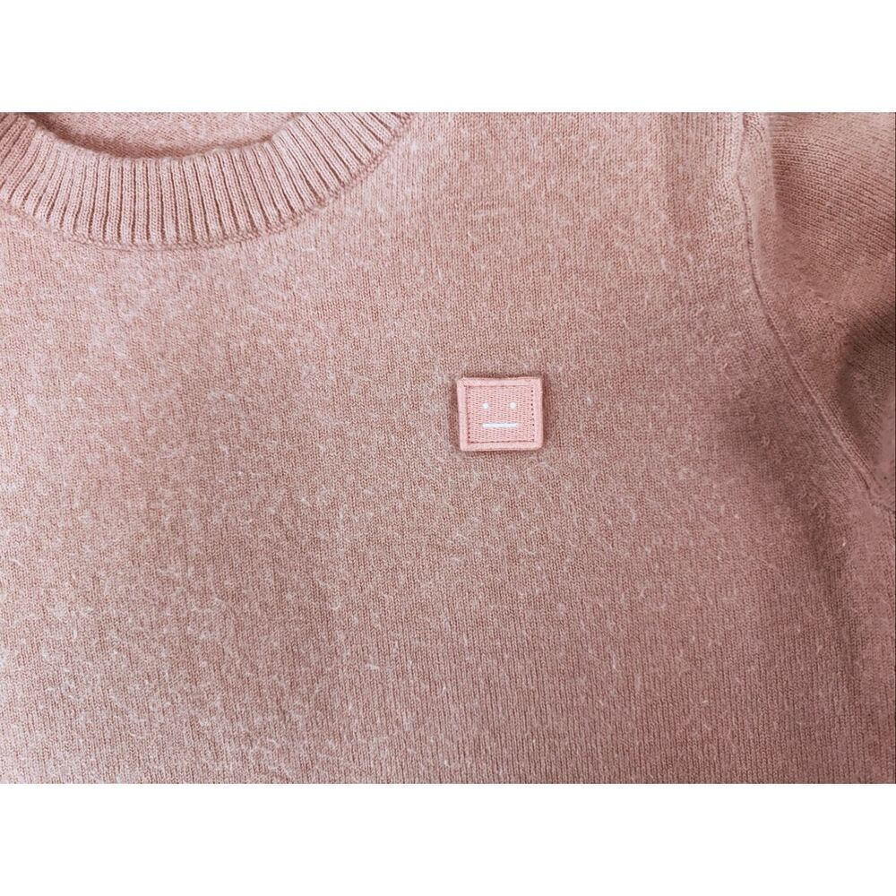 Acne Studios Mini Nalon Crew Neck Sweater 100% Wool - Picture 3 of 10
